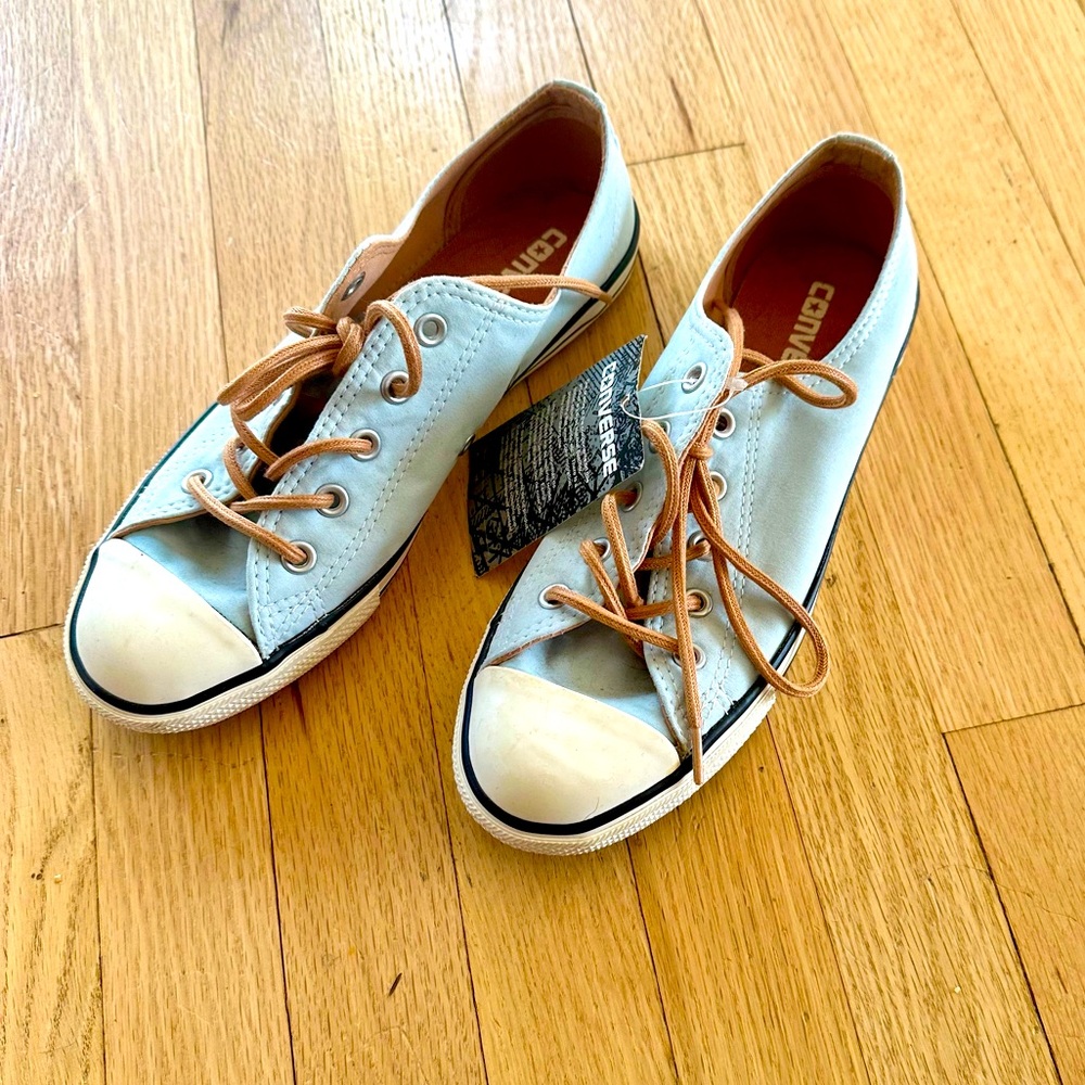 Converse All Star baby blue women’s sneakers